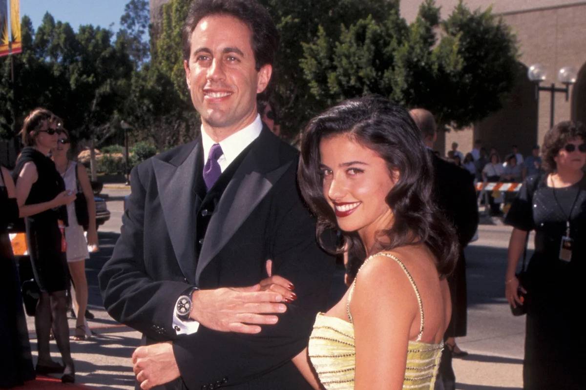 Jerry Seinfeld and Shoshanna Lonstein