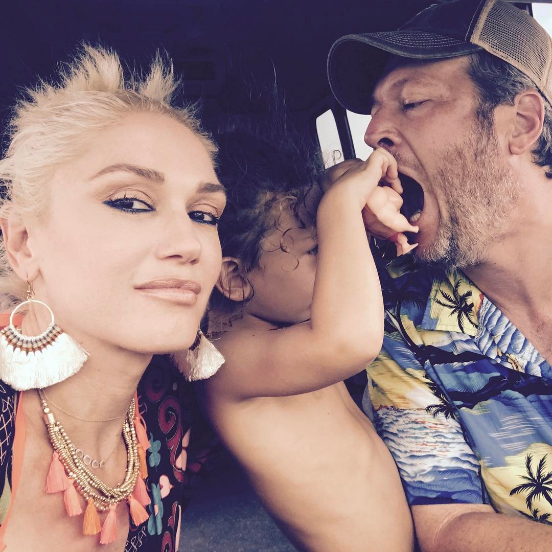 Gwen Stefani and Blake Shelton