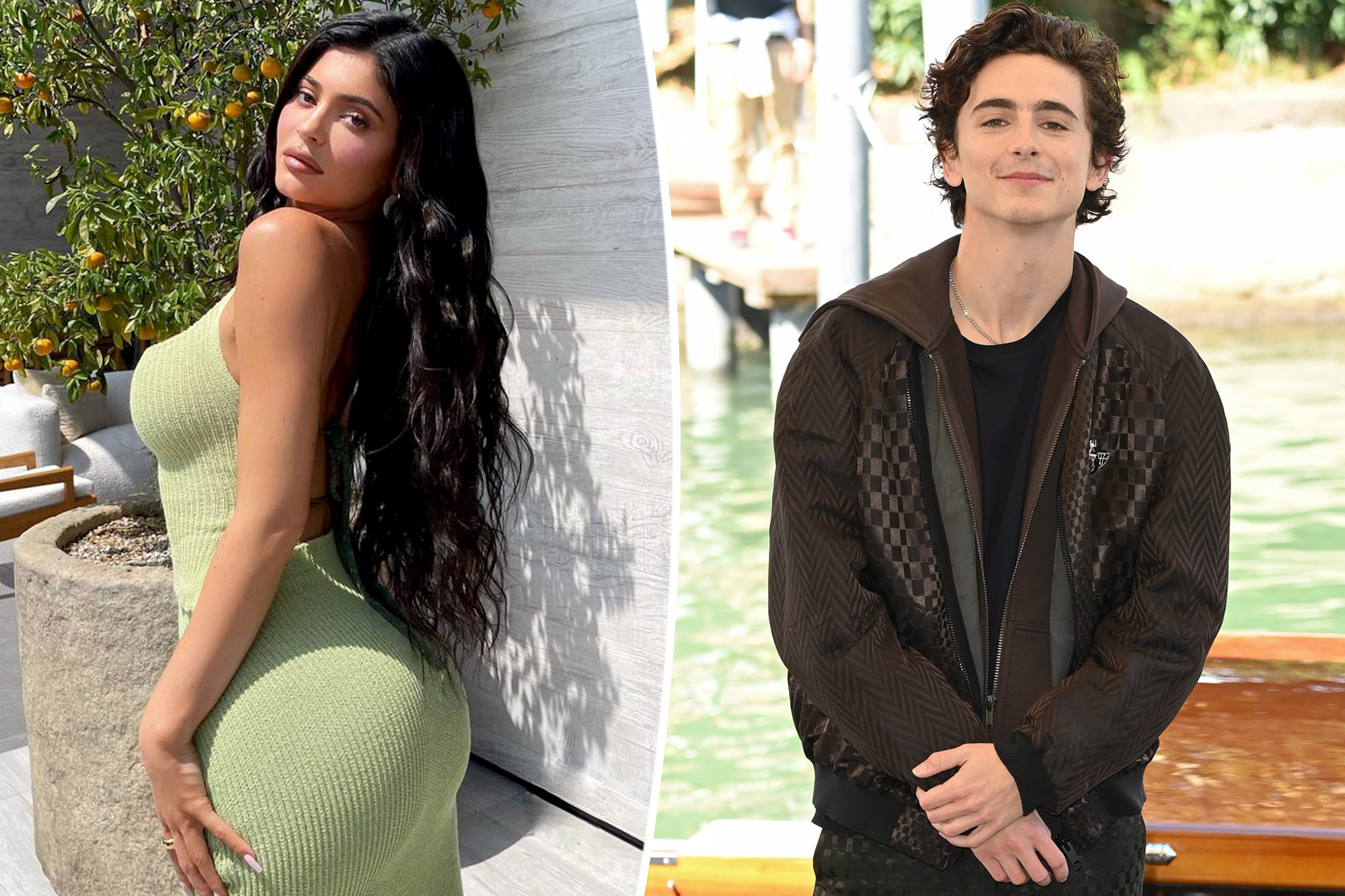 Kylie Jenner and Timothée Chalamet