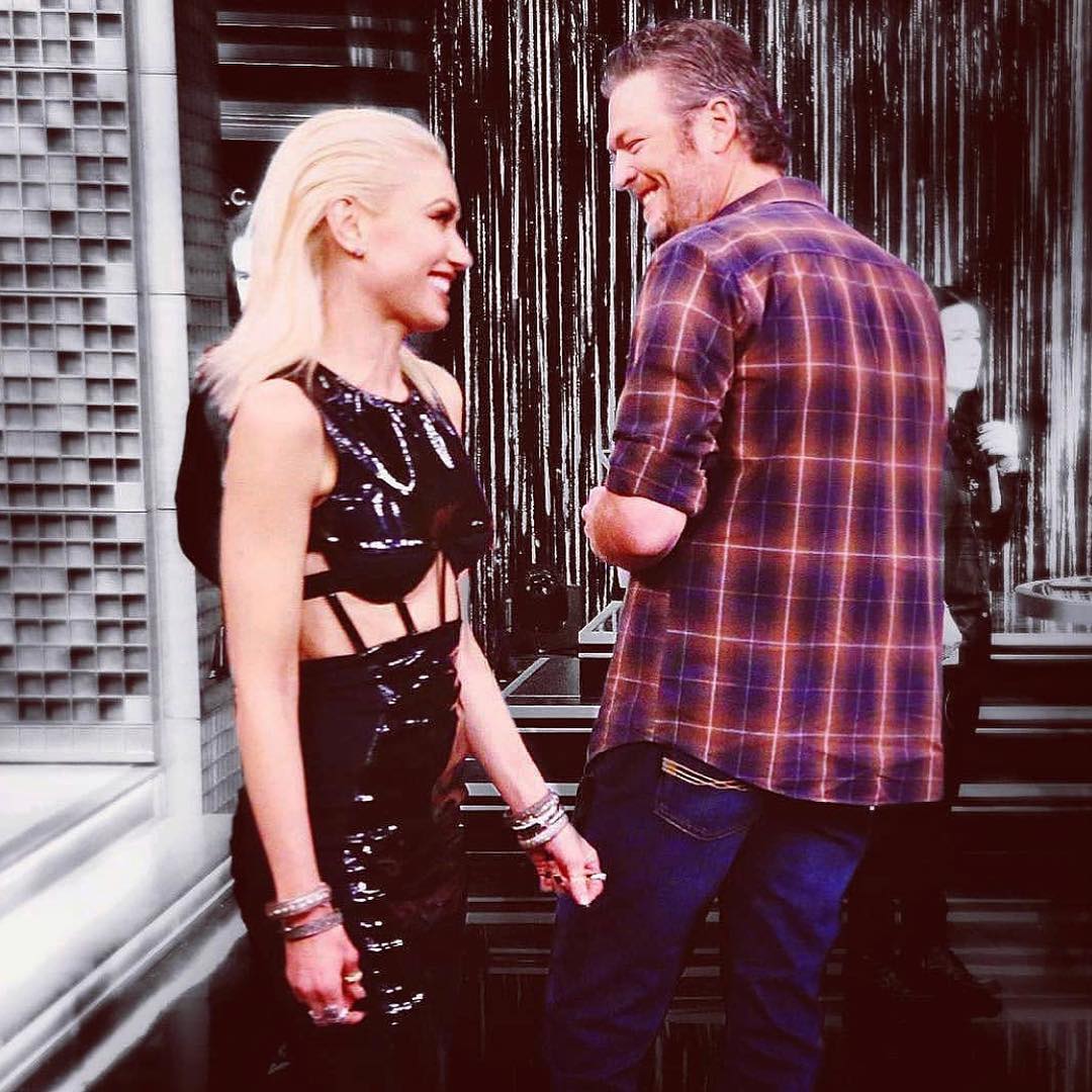 Gwen Stefani and Blake Shelton