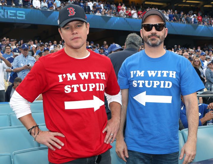 Jimmy Kimmel & Matt Damon