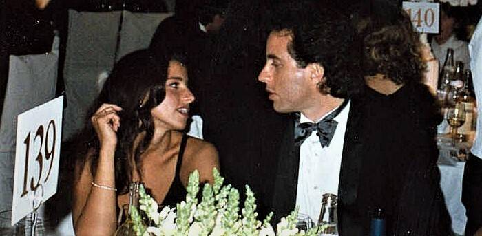 Jerry Seinfeld and Shoshanna Lonstein