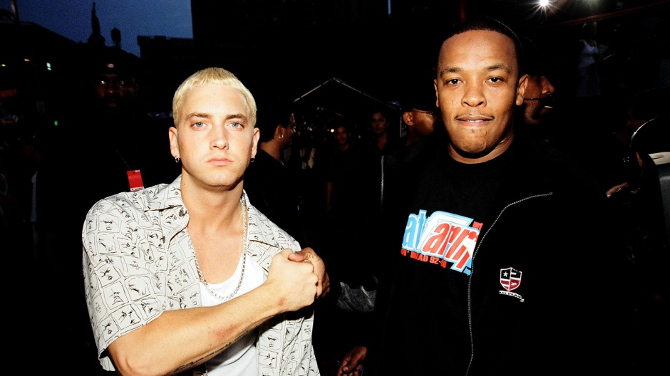 Eminem with Dr. Dre