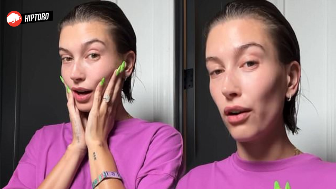 Hailey Bieber goes makeup-free to promote Rhode skincare while showing off her favorite Coachella outfit