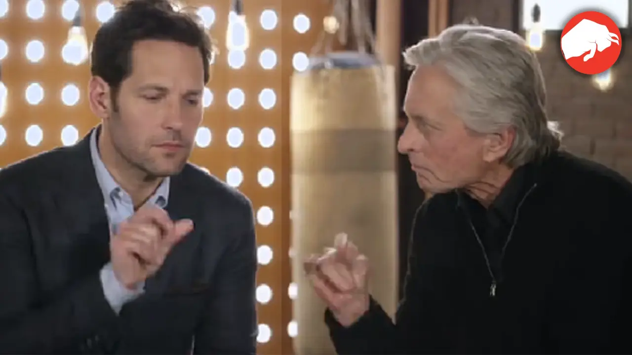 I did raise my hand Michael Douglas Reportedly Didn't Approve of Paul Rudd Script Changes for Ant-Man
