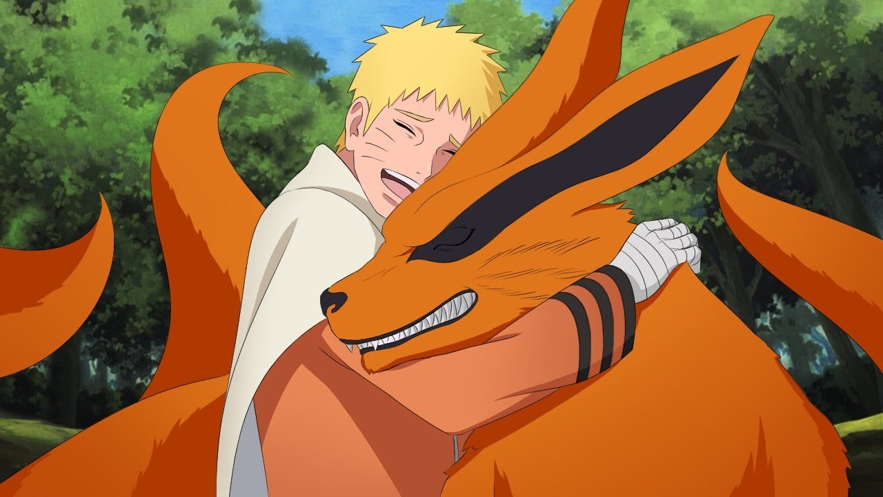 Naruto and Kurama