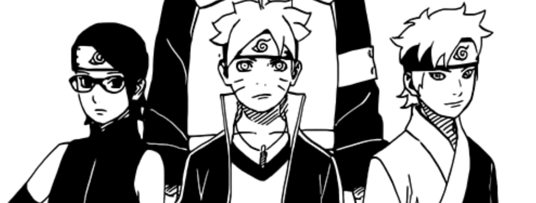 Sarada, Boruto, Mitsuki