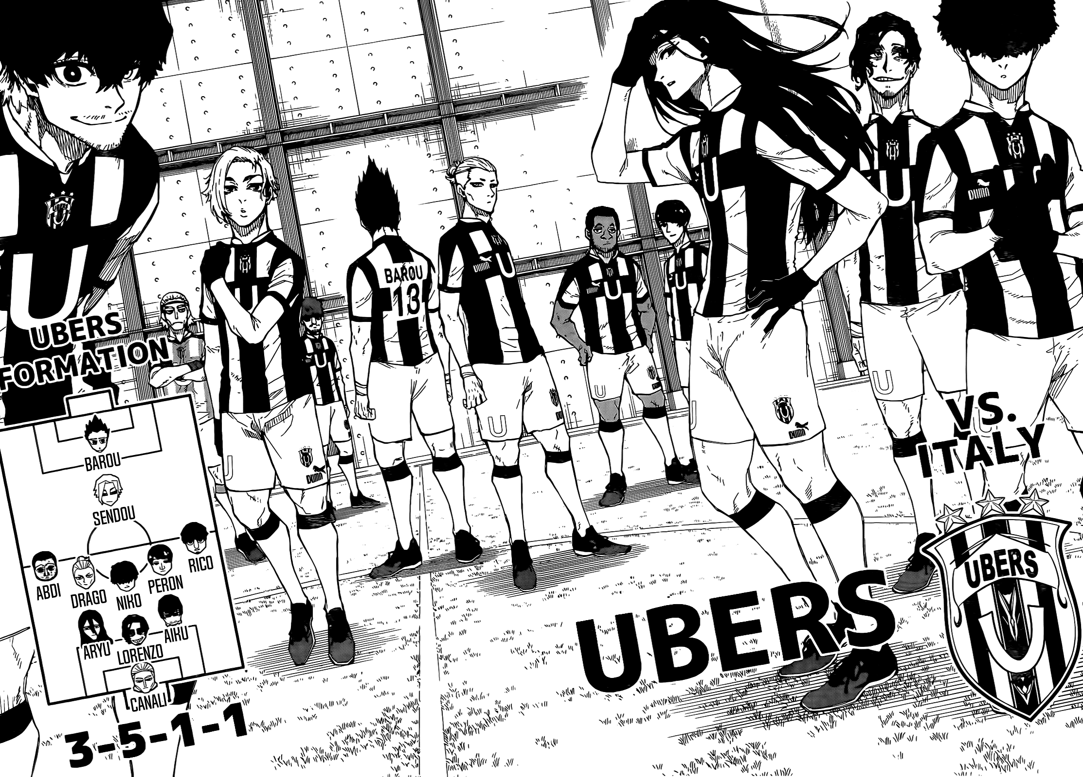 Ubers from Blue Lock Chapter 216
