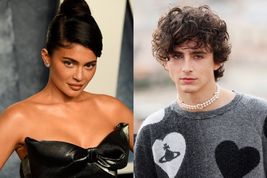 Kylie Jenner and Timothée Chalamet