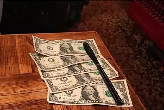 Passive aggressive tipping