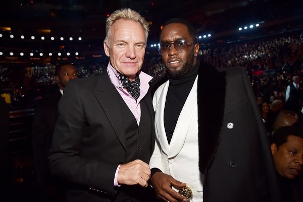 Diddy with Sting