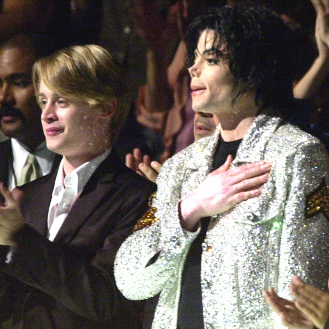 Michael Jackson with Macaulay Culkin