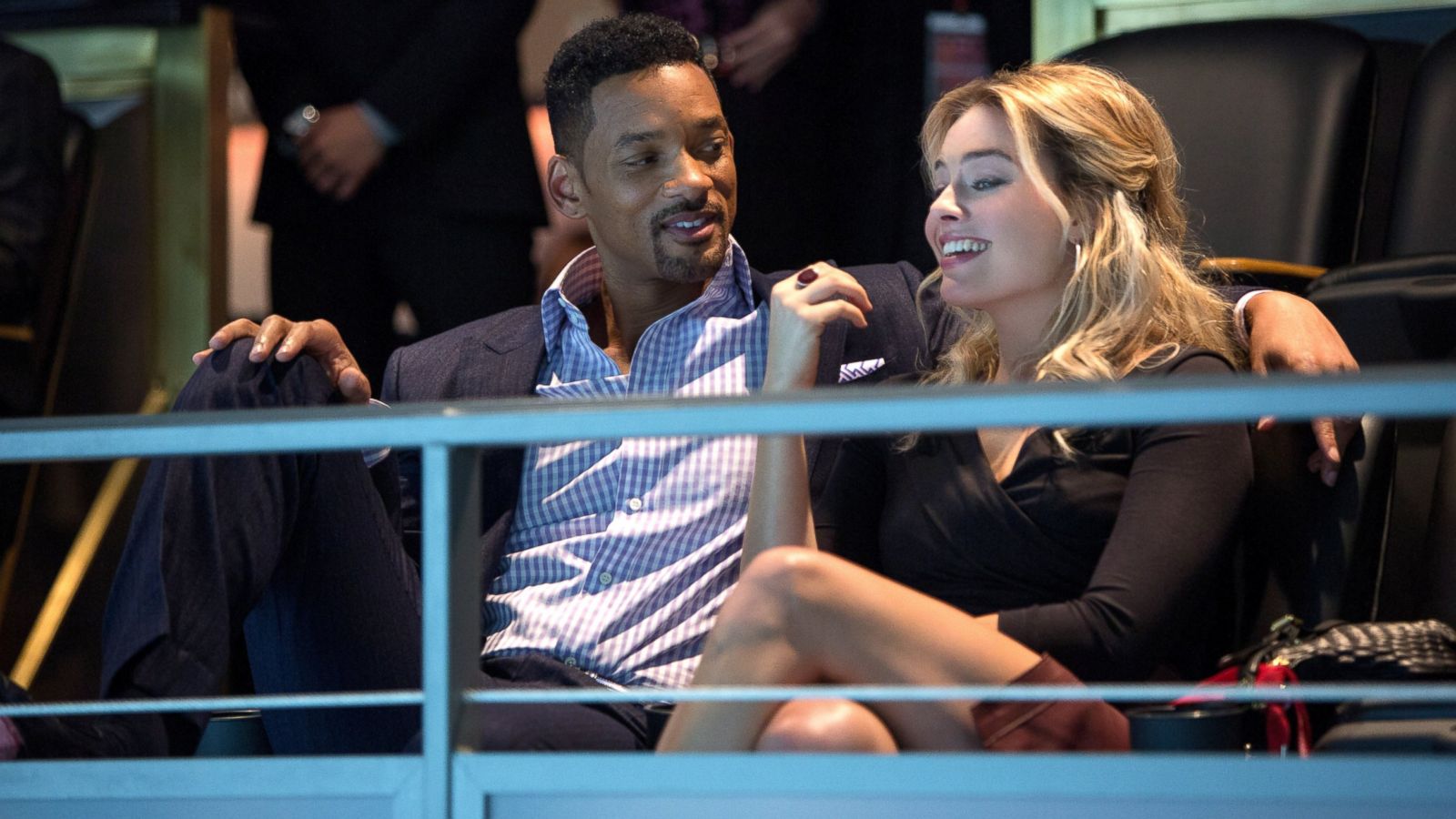 will smith n Margot Robbie