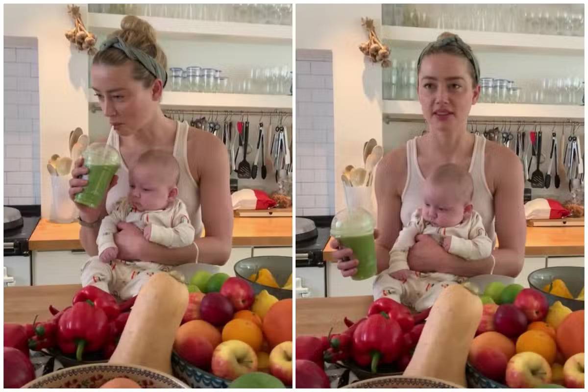 Amber Heard Finds Solitude With Her Daughter Oonagh Paige