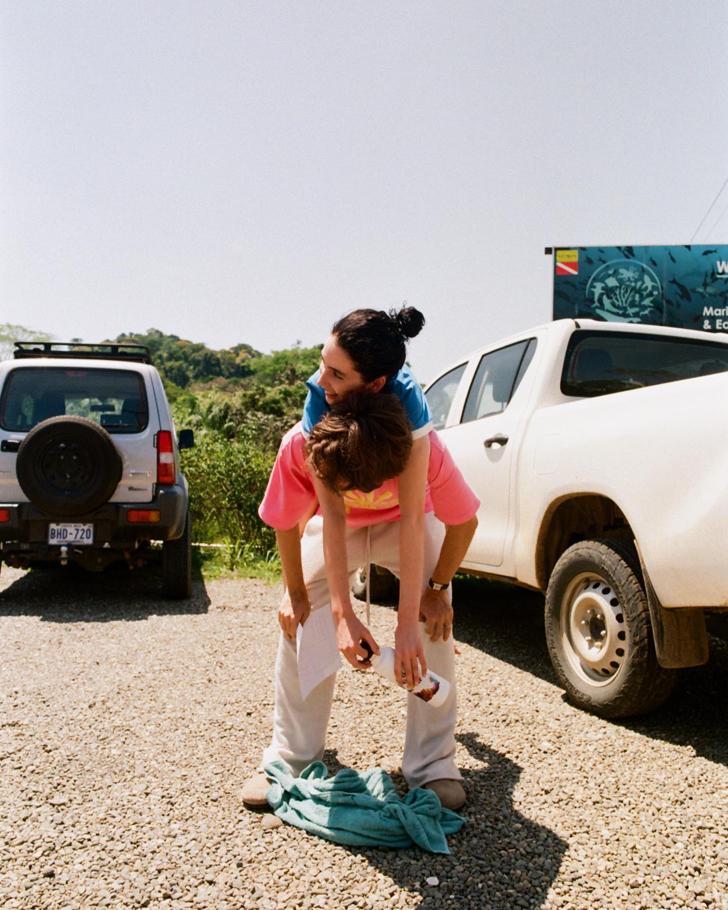 Meadow Walker with husband, Louis Thornton-Allan