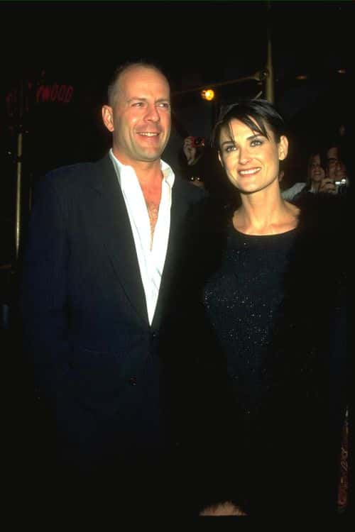 Bruce Willis and Demi Moore