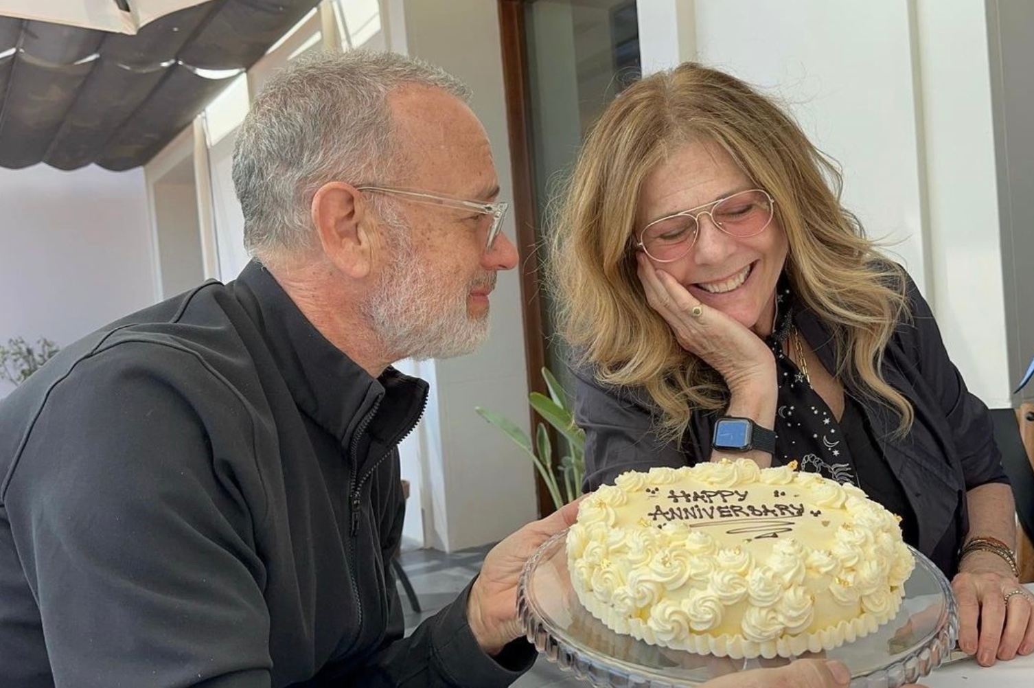 Tom Hanks and Rita Wilson