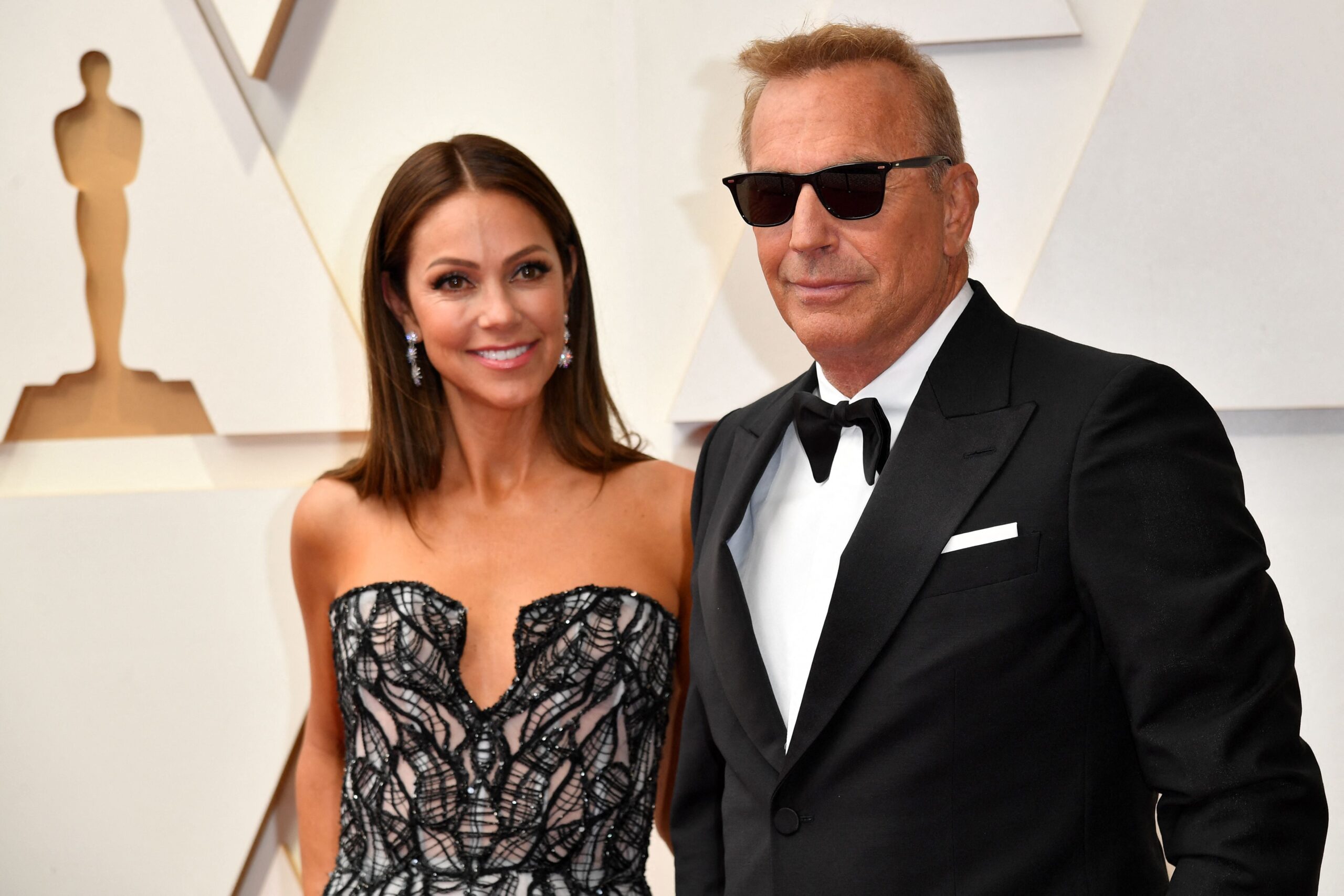 Kevin Costner and Christine Baumgartner