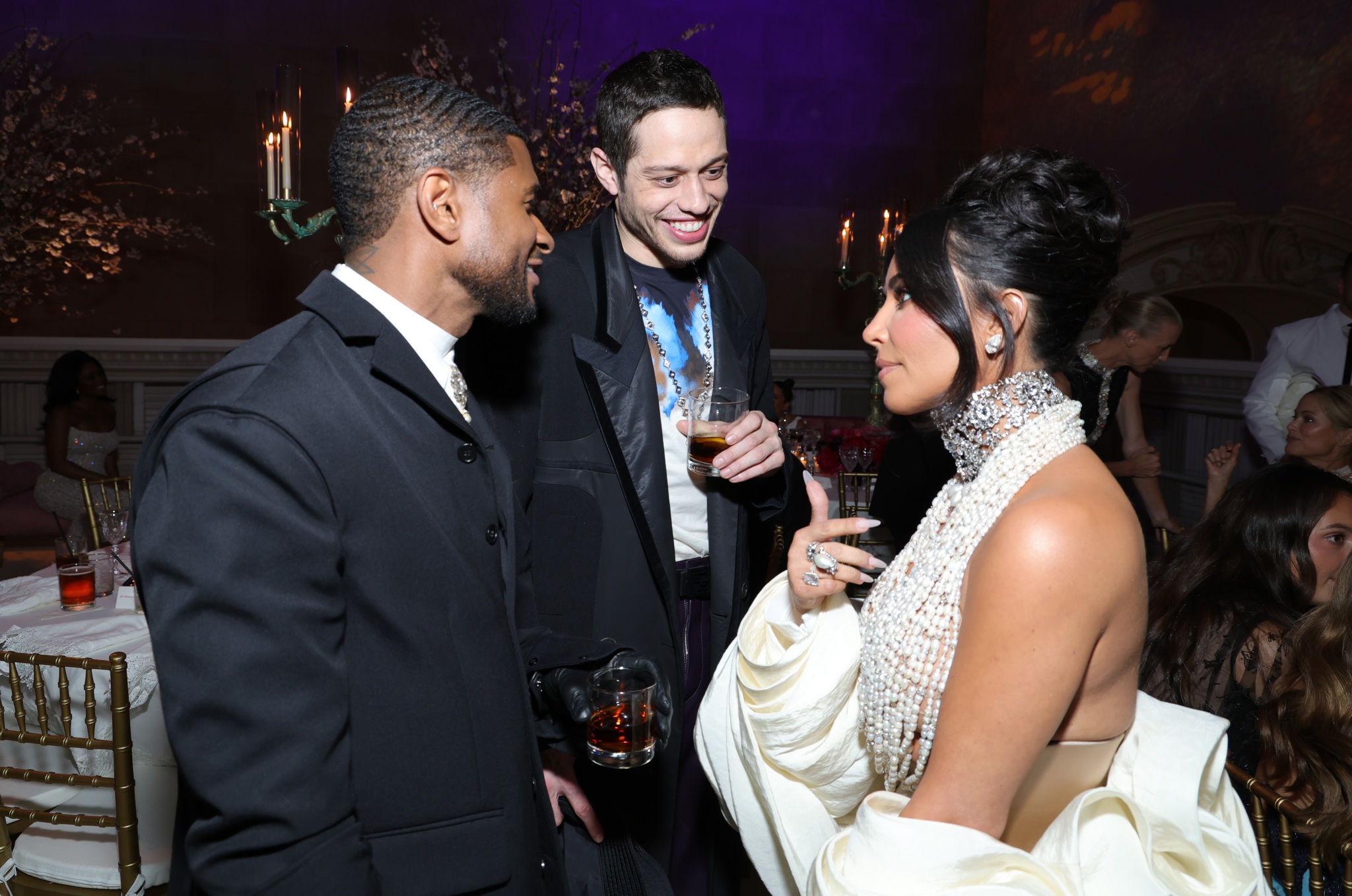 Kim Kardashian and Pete Davidson at the 2023 Met Gala