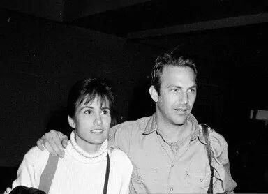 Kevin Costner and Cindy Silva