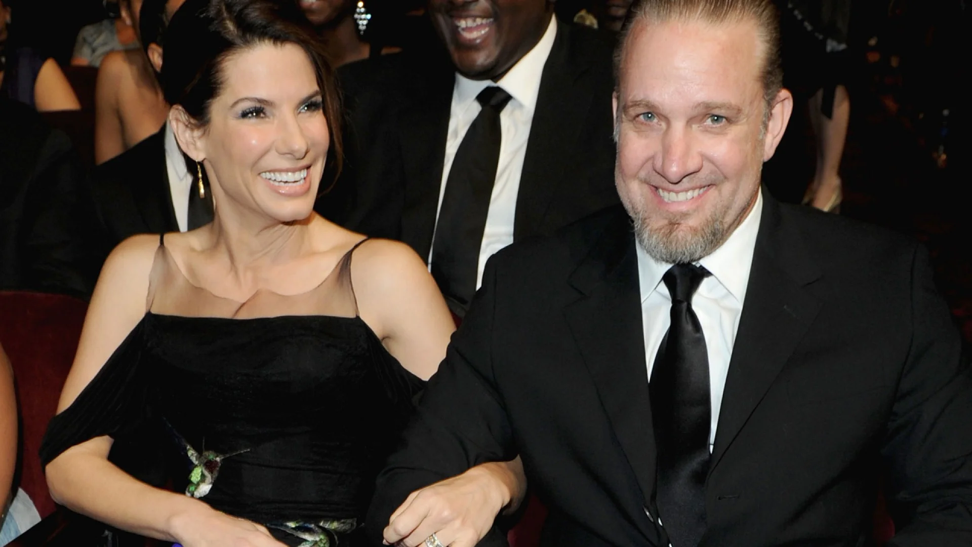 Sandra Bullock with Jesse James