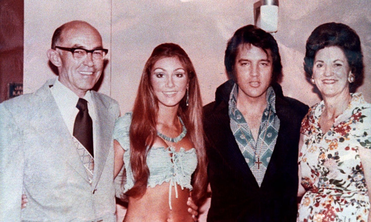 Elvis Presley and Linda Thompson