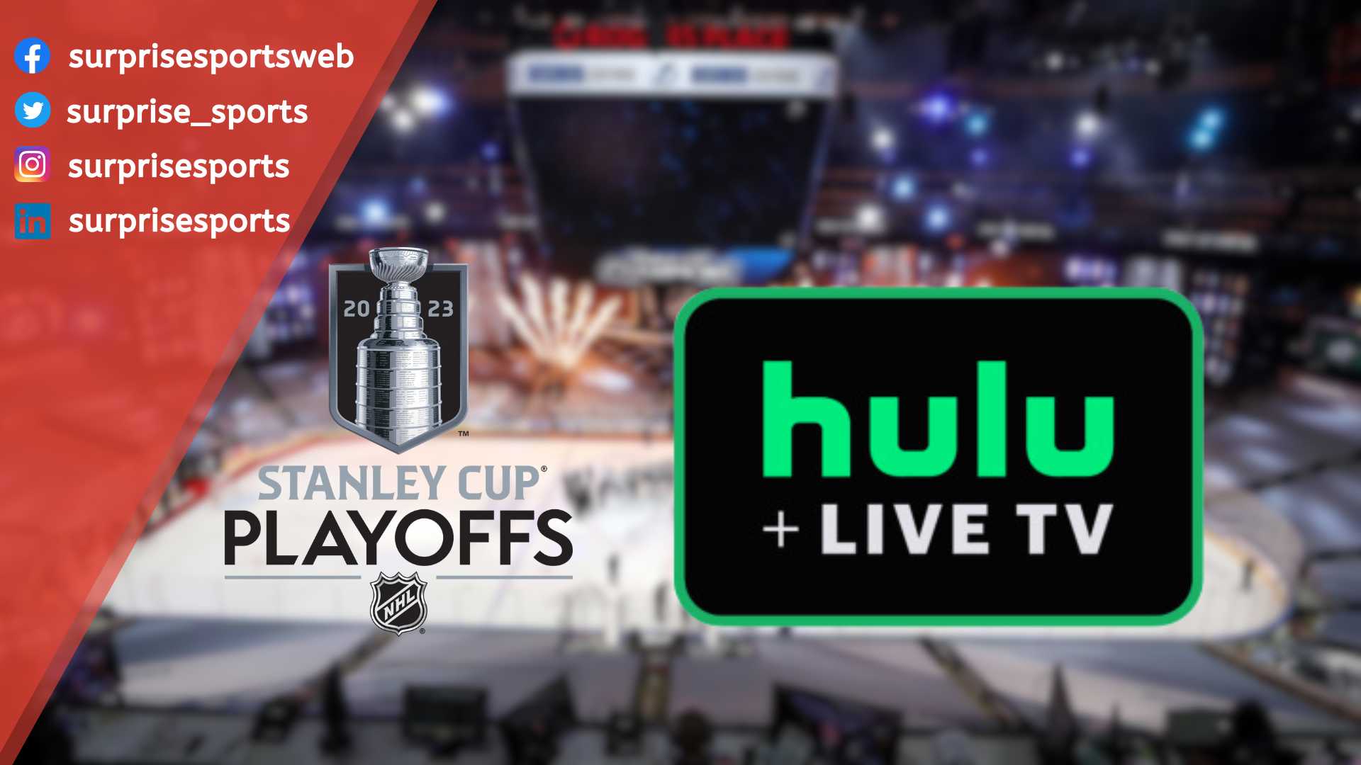 Hulu with Live TV members will be able to watch the Stanley Cup Final