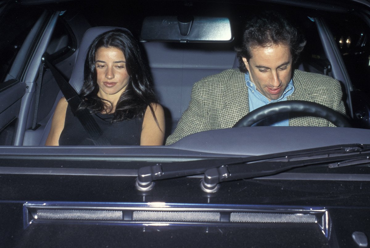 Jerry Seinfeld and Shoshanna Lonstein