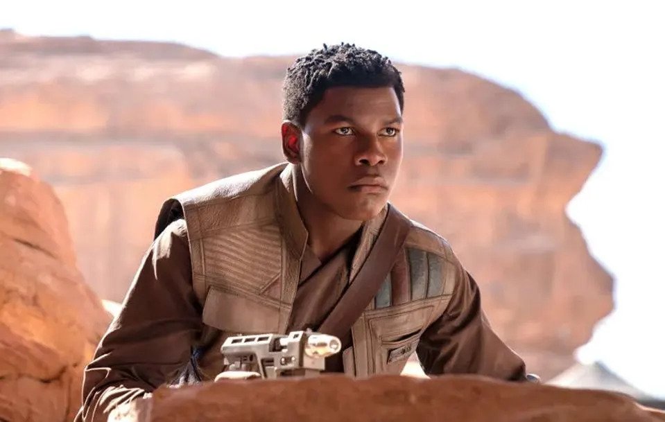 John Boyega as Finn in Star Wars