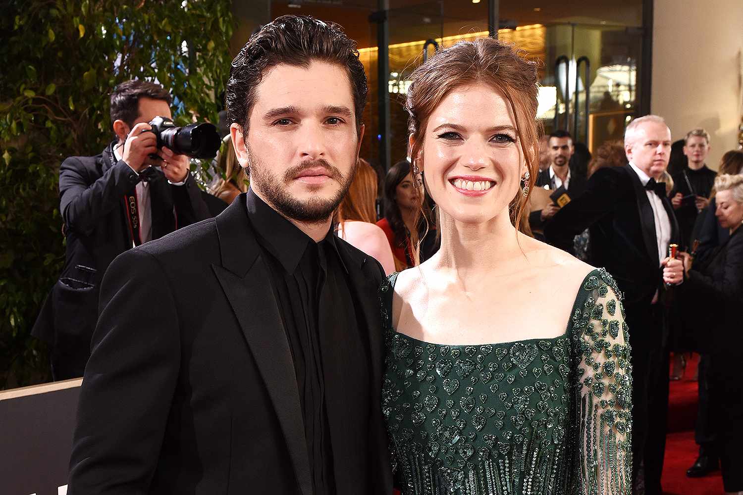 Kit Harington and Rose Leslie