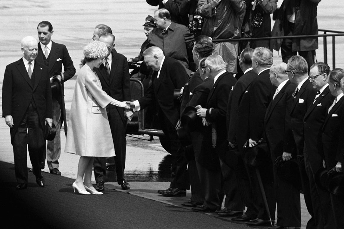 Queen Elizabeth II in Germany