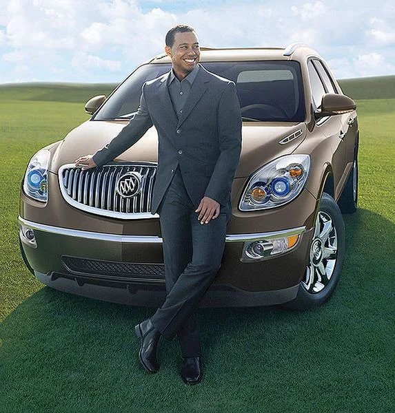 Tiger Woods car