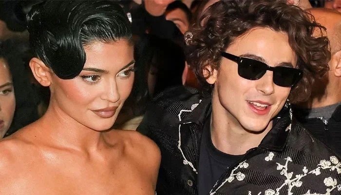 Timothee and Kylie Jenner