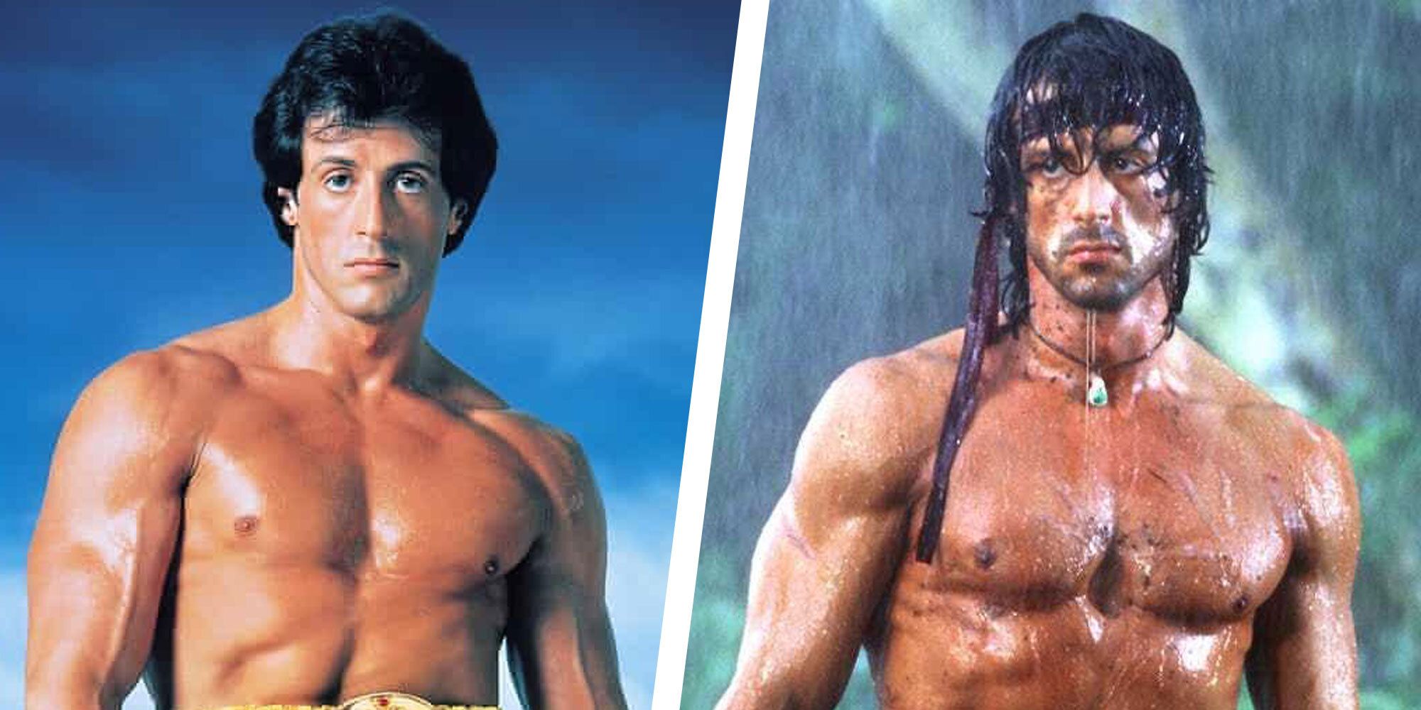 Sylvester Stallone in Rocky v Rambo