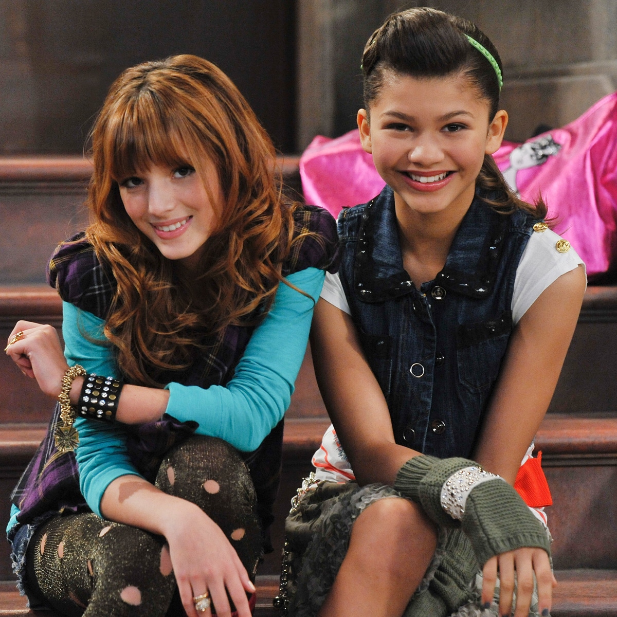 Bella Thorne with Zendaya in Shake It Up