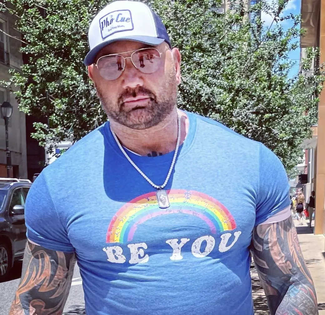 Dave Bautista pride post