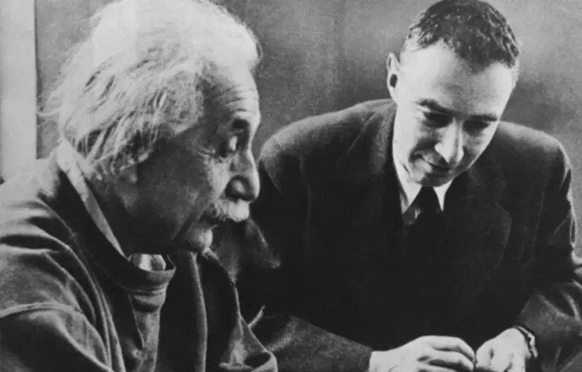 Einstein and Oppenheimer