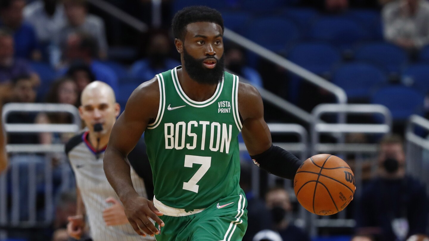 Jaylen Brown, Jaylen Brown appears in Boston and extension talks restart next week