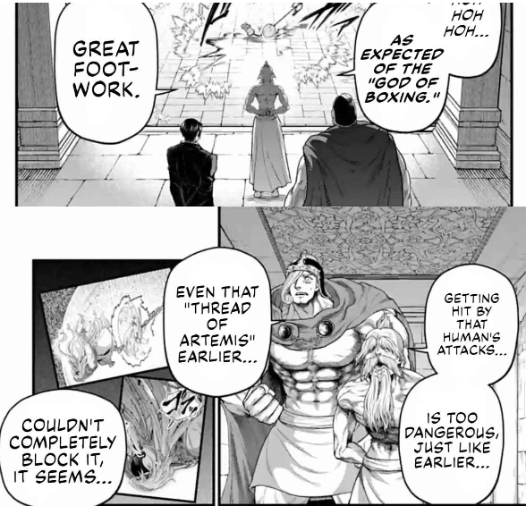 Spoilers for chapter 81 of Record of Ragnarok Geirölul and King