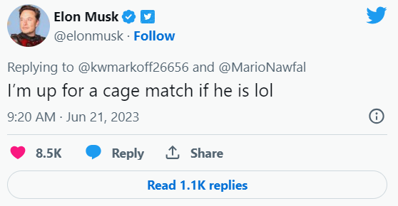 Mark Zuckerberg vs Elon Musk