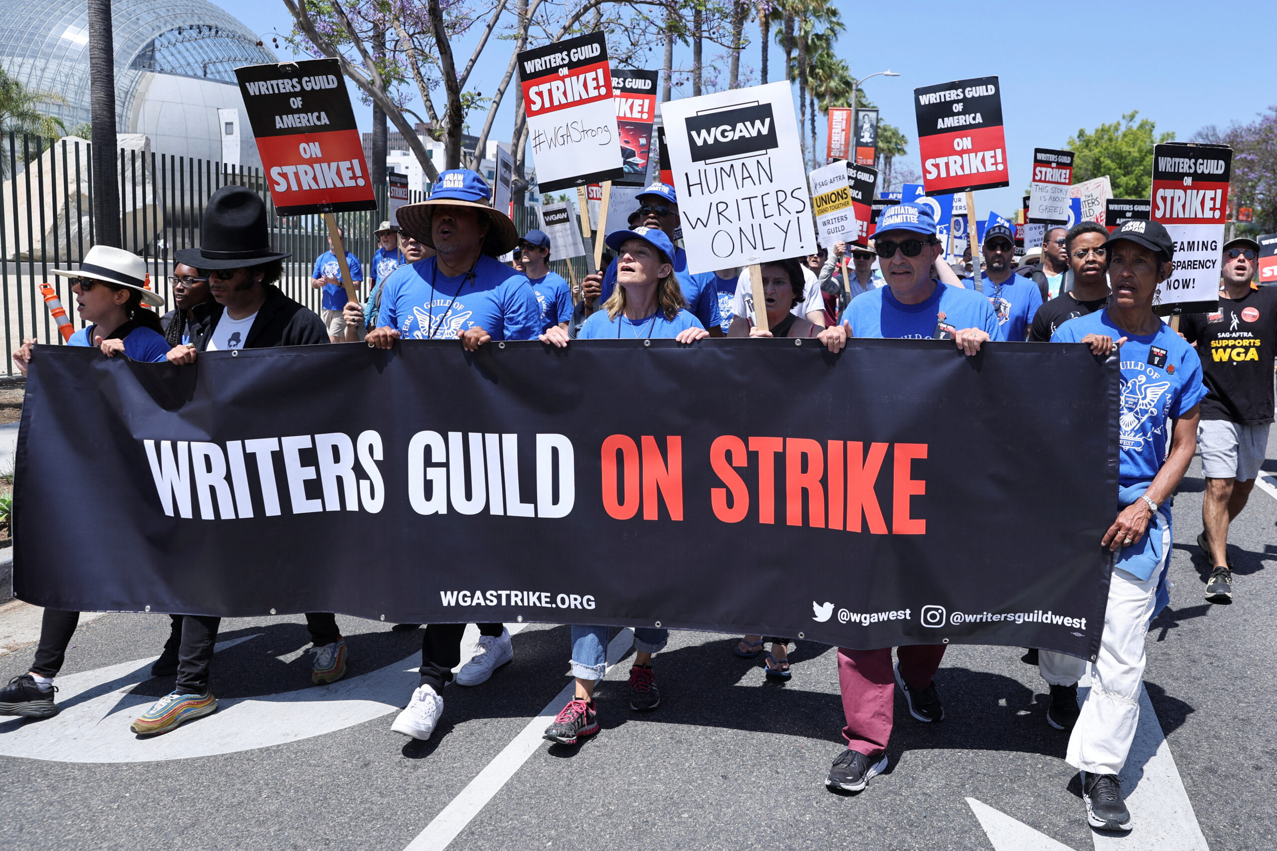 The Hollywood Writers Strike