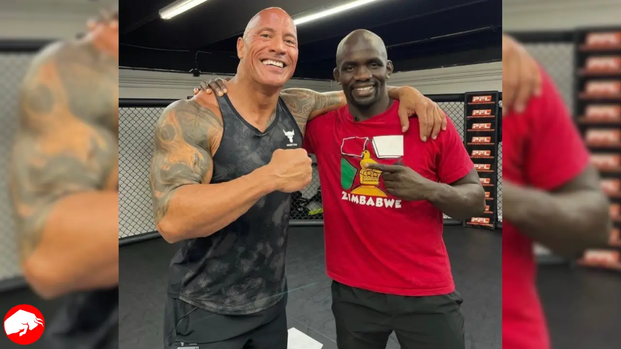 The Rock surprises a UFC fighter who only had $7 in his bank account