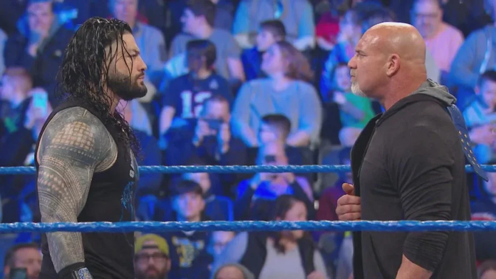 Goldberg Vs. Roman Reigns