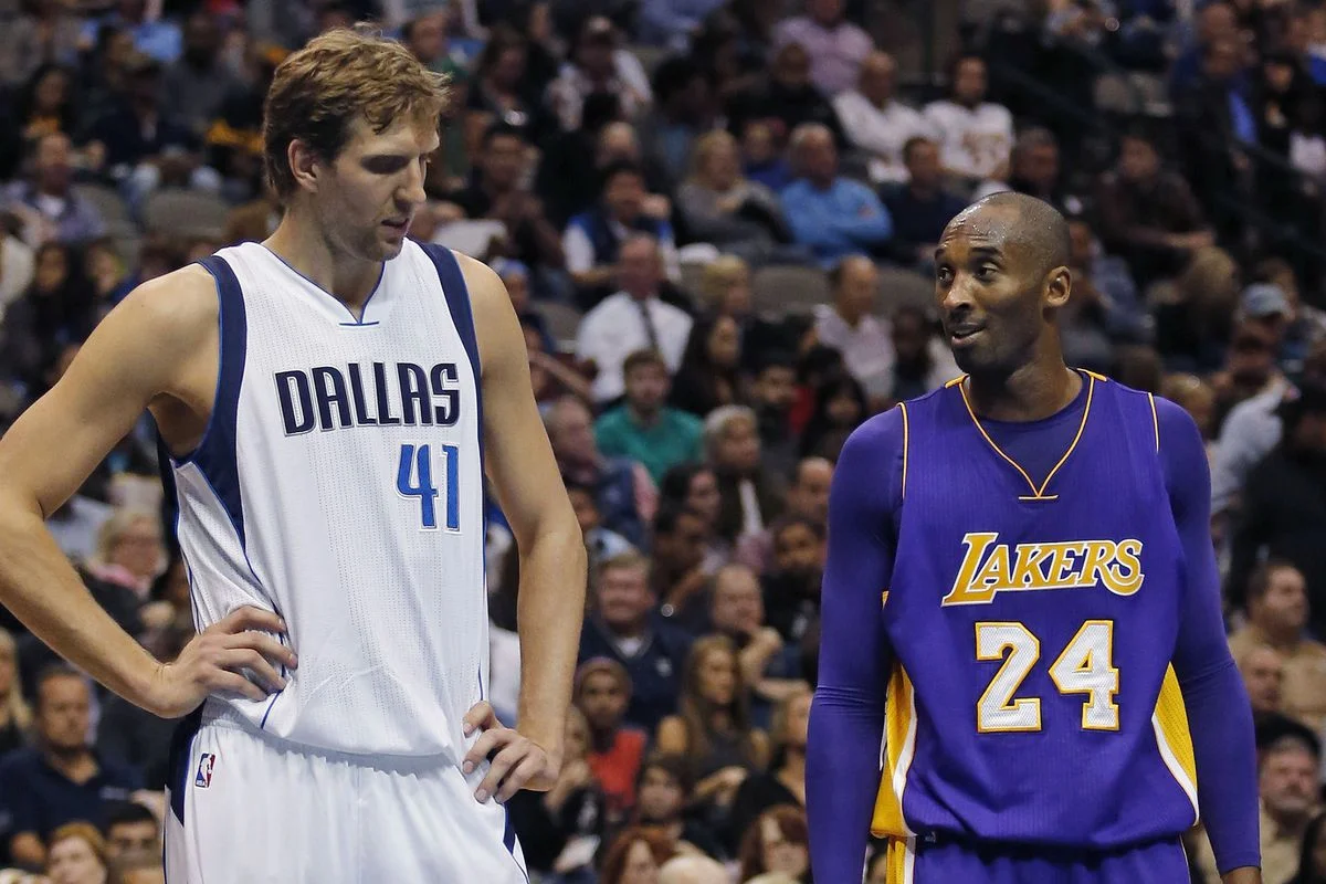 Kobe Bryant and Dirk Nowitzki