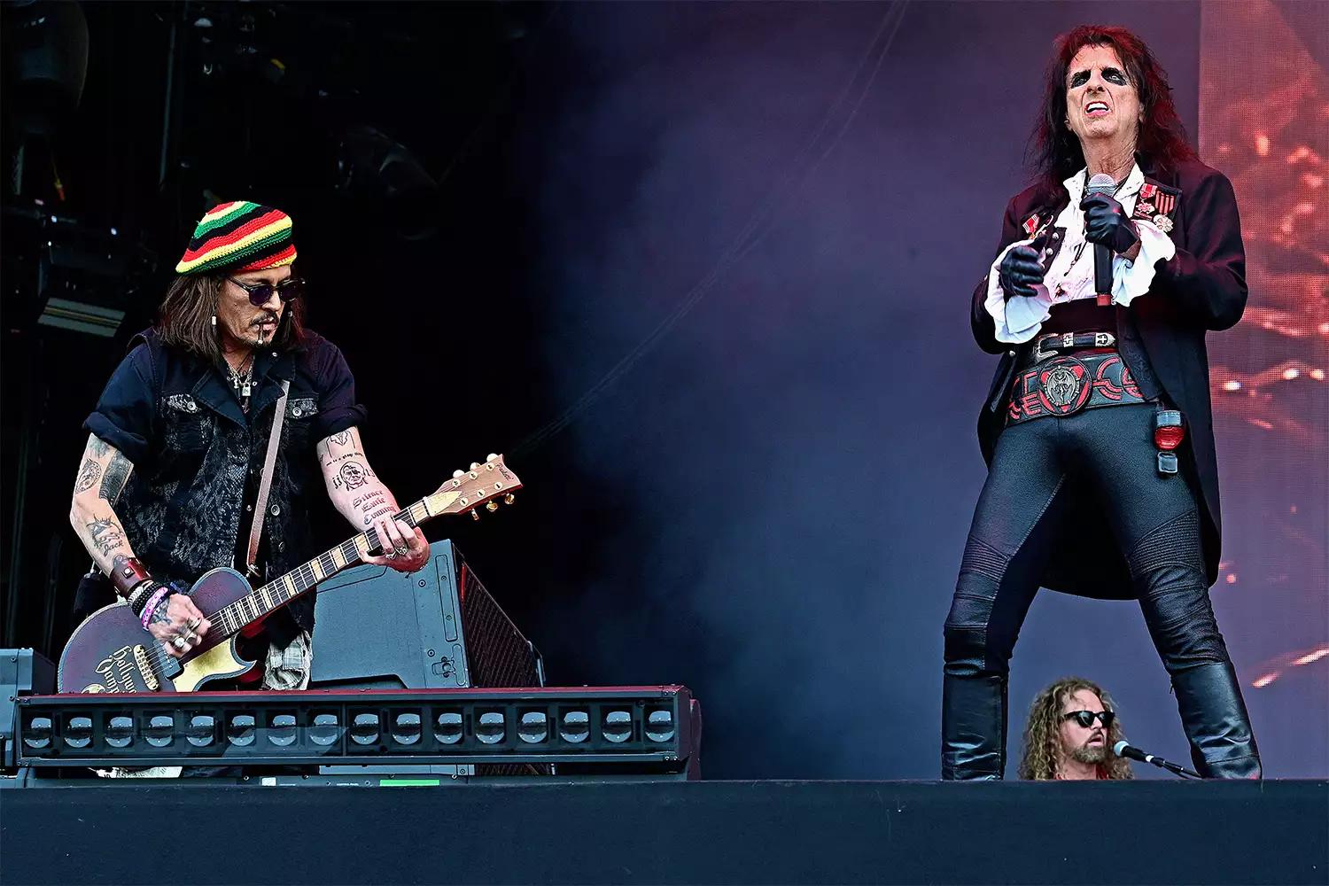 Hollywood Vampires' Tour Secrets: Alice Cooper Reveals How Johnny Depp Shook Off the Amber Heard Drama