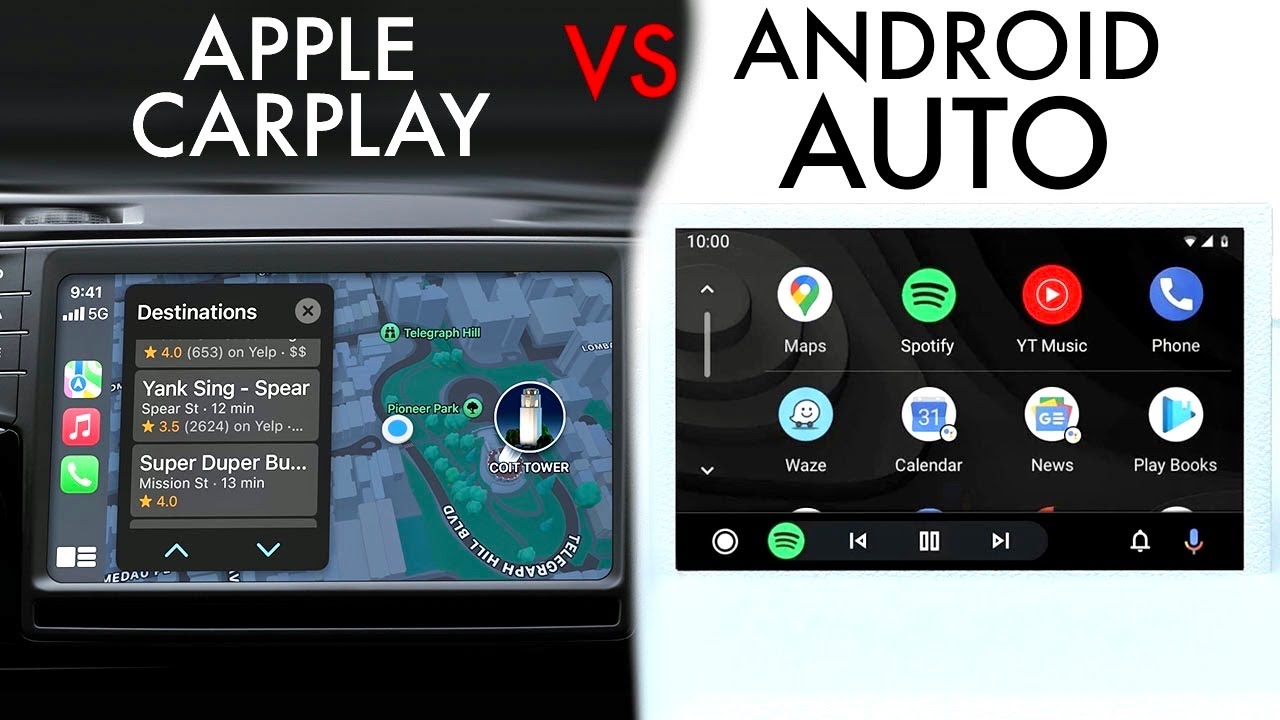 Android Auto vs. Apple CarPlay- The differences between them
