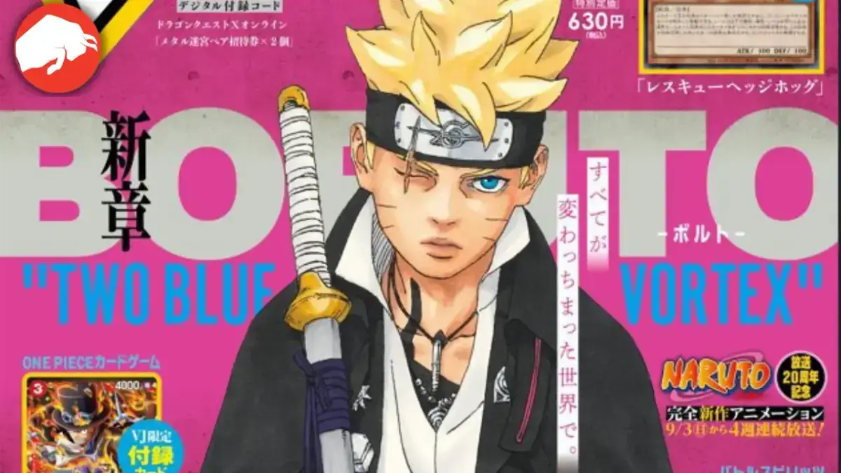 VJump Appendix Preview Page, confirming that Boruto: Two Blue Vortex  Chapter 2 will release on September 20th 2023 (No weekly or bi-weekly  schedule planned) : r/Boruto