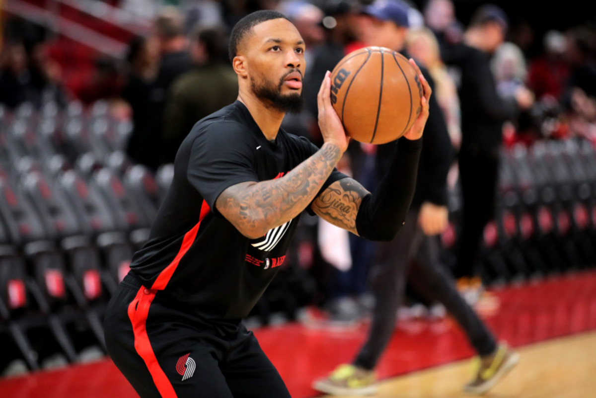 Damian Lillard, Blazers' Damian Lillard Trade To The Jazz In Proposal