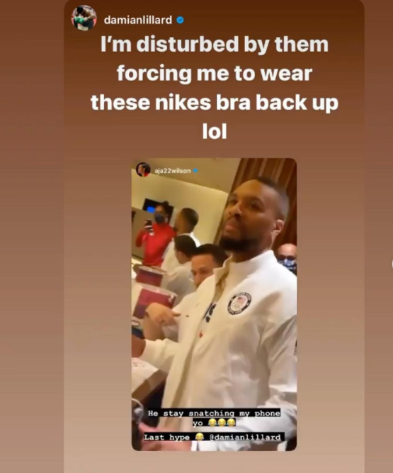 Damian Lillard got trolled by WNBA 2022 MVP for wearing Nike gear