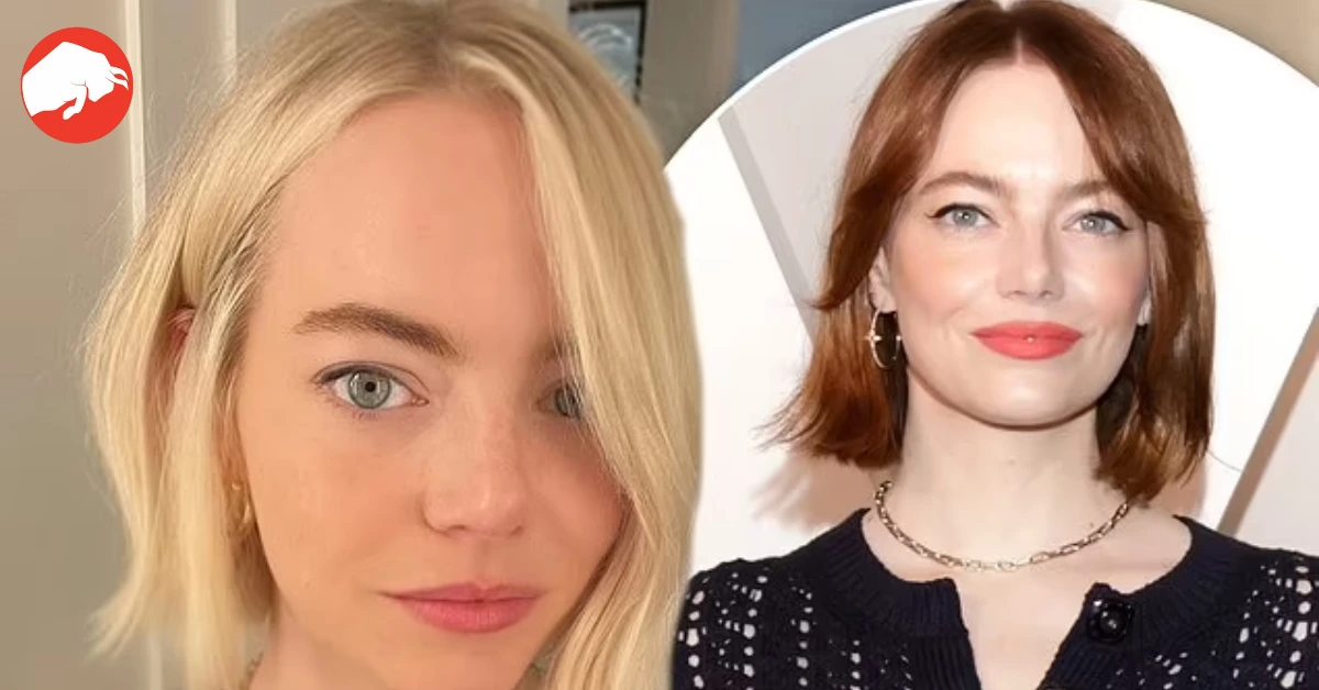 Emma Stone's Blonde Makeover